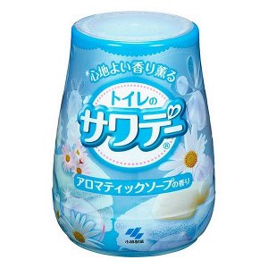 Освежитель воздуха для туалета Sawaday «Aromatic soap» (гелевый) 140 гр