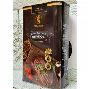 Масло оливковое рафинированное для жарки Extra Pomace Oliva Supreme 5.0 л Греция