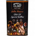 Масло оливковое рафинированное OLIMP Craft Label Extra Virgin 1.0 л. Греция