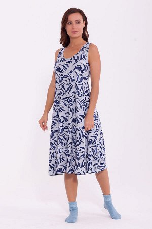 #83238 Платье (Натали) Серый/синий
