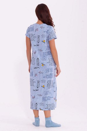 #83231 Платье (Натали) Голубой