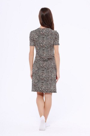 #84601 Платье (Натали) Леопард