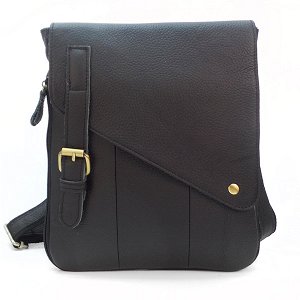 Сумка мужская Borgo Antico. Кожа. 009500 black