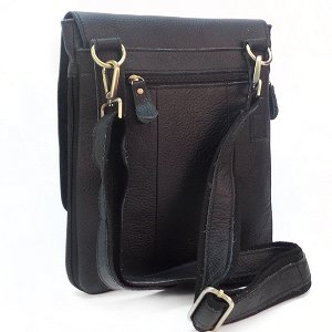 Сумка мужская Borgo Antico. Кожа. 009500 black