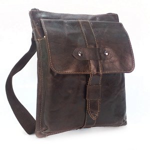 Сумка мужская Borgo Antico. Кожа. 8027 brown/coffee