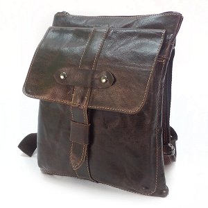 Сумка мужская Borgo Antico. Кожа. 8027 brown/coffee