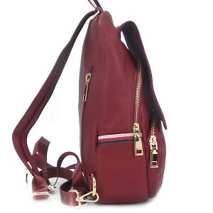 Рюкзак Borgo Antico. Кожа. 6020 wine red