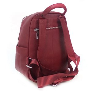 Рюкзак Borgo Antico. Кожа. 6102 wine red