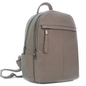 Рюкзак Borgo Antico. Кожа. 15825 grey