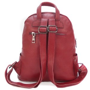 Рюкзак Borgo Antico. Кожа. 15825 red