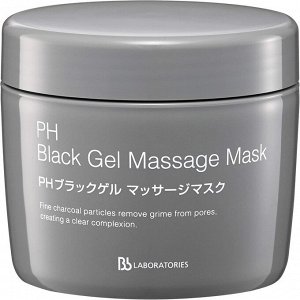 Bb Laboratories PH Black Gel Massage Mask - очищающая поры маска с плацентой для ровного тона