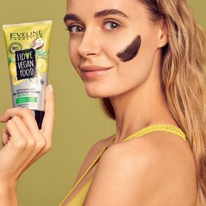 Eveline Гель для умывания глубоко Очищающий I Love Vegan Food, 175мл