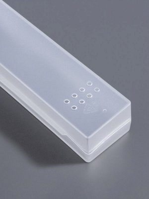 Бокс для хранения мелочей, 3.1x18.9x2.2 см, прозрачный