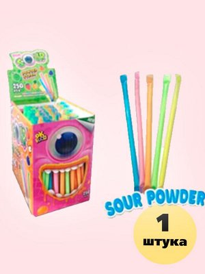 Канди Клаб Сахарный порошок, кисленький в трубочке Mini Sour Powder tube 2 гр