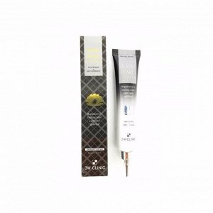 3W CLINIC WHITENING & ANTI-WRINKLE BLACK PEARL EYE CREAM (40ml), Антивозрастной крем для кожи вокруг глаз с экстрактом чёрного жемчуга (40мл)