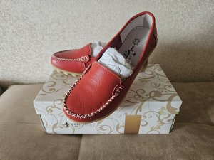 Мокасины Бразилия новые р.37-38