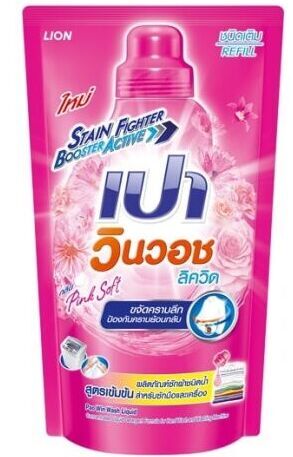 Lion Thailand / LION "PAO M" Ср-во д/стирки жид.концентрат 700мл "Pink Soft" (мяг.уп)/12шт/ Таиланд