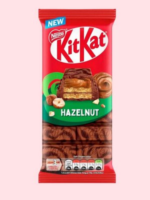 Шоколадая плитка с фундуком Кит Кат Kit Kt Hazelnut / KitKat с орехом 99 гр