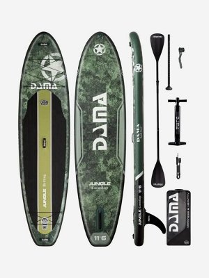 Надувная доска для SUP (САП) серфинга DAMA Jungle Camouflage 350*86*15