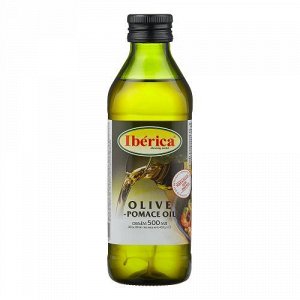 Масло из оливковых выжимок IBERICA ст/б 0,5л