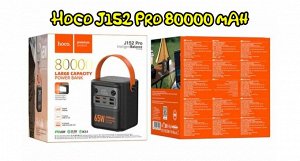 Внешний аккумулятор / повербанк Hoco J152 Pro, 80000 mAh, PD65W