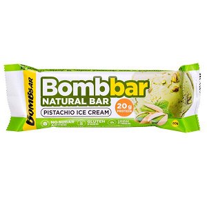 Батончик Bombbar протеиновый PISTACHIO ICE CREAM 60 г 1/20