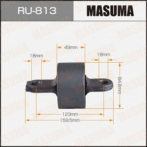Сайлентблок Masuma, для Lexus RX350, арт. RU-813