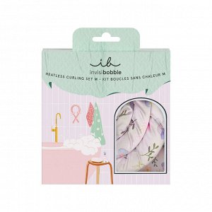 Набор аксессуаров для создания локонов invisibobble SET Oasis Violet Spa Curl (диаметр бигуди M)