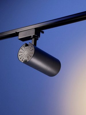 Трековый светильник Luazon lighting, LTL-012, 30 Вт, 2100 Лм, 4000 K, чёрный, свечение нейтральное белое