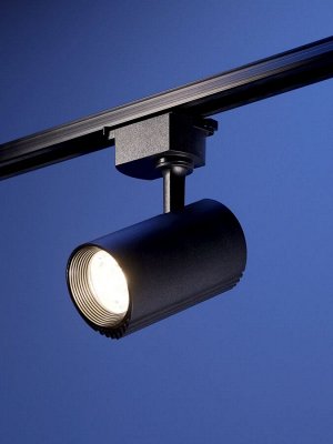 Трековый светильник Luazon lighting, TSL-102, deg, 20 Вт, 1600 Лм, 4000 K, чёрный, свечение нейтральное белое