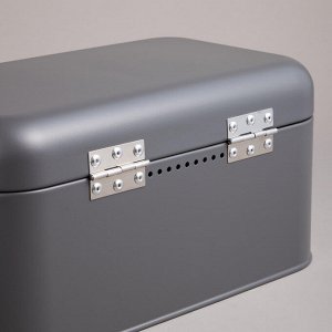 Хлебница с двумя банками для сыпучих продуктов, 30x19,5x15,5 см, диаметр банок 11,5 см, высота 16,5 см, 1 шт.