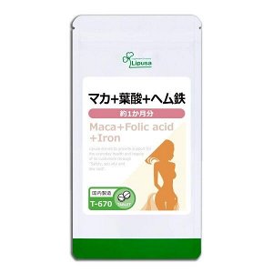 Комплекс для поддержания женского здоровья Lipusa Lady Balance + Maca + Folic Acid + Heme Iron