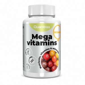 Витамины  для женщин Quamtrax Mega Vitamins For Women - 60 таблеток
