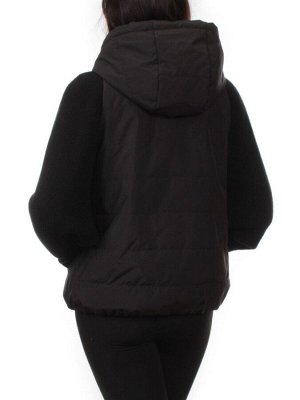 995 BLACK Куртка демисезонная женская (80 гр. синтепон)