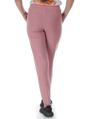 QB-65 PINK Брюки спортивные женские (95% хлопок, 5% стрейч) P&S