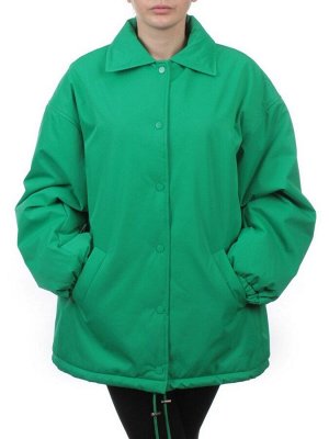 H24-216 GREEN Куртка демисезонная женская (100 гр. синтепон)