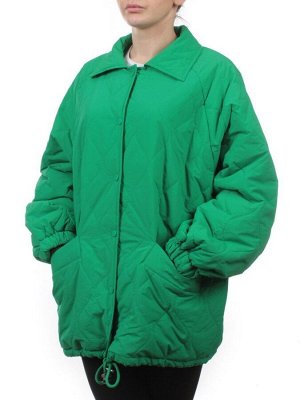 H24-213 GREEN Куртка демисезонная женская (100 гр. синтепон)
