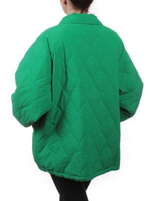 H24-213 GREEN Куртка демисезонная женская (100 гр. синтепон)