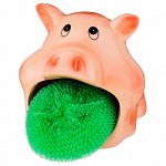 ПОДСТАВКА ПОД ГУБКУ &quot;СВИНКА&quot; 10*11*11СМ (КОР=36ШТ.)