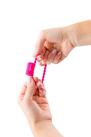 Эрекционное кольцо на пенис A-Toys by TOYFA Cion, силикон, розовый, ? 3,5 см