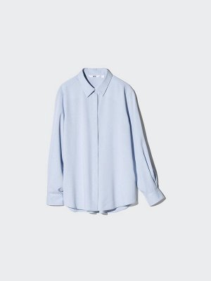 UNIQLO Rayon Blouse – блузка из мягкого поли-рейона