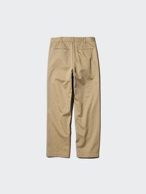 UNIQLO Straight Chino - классические брюки-чинос - 34 BROWN