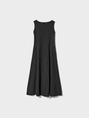 UNIQLO Ultra Stretch AIRism One-Piece – платье из ультрастрейч-материала AIRism увеличенной длины