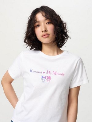 UNIQLO T Shirt - хлопковая футболка с героями Санрио
