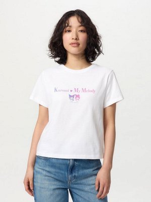 UNIQLO T Shirt - хлопковая футболка с героями Санрио