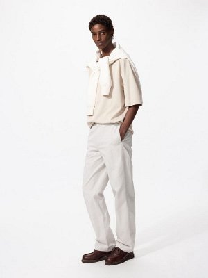 UNIQLO Straight Chino - классические брюки-чинос - 30 NATURAL