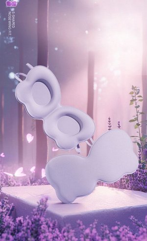 Nanyang Маска для сна 3D &quot;Бабочка&quot; с полным затемнением