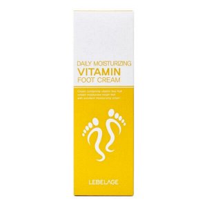 LEBELAGE Ежедневный крем для ног с витамином DAILY MOISTURIZING VITAMIN FOOT CREAM