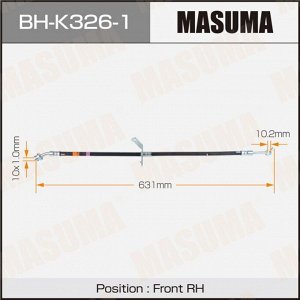 Шланг тормозной MASUMA HYUNDAI- /front/ SONATA RH