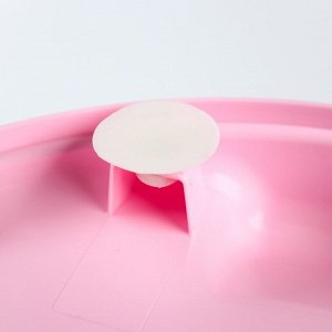 Стульчик для купания на присосках, цвет розовый